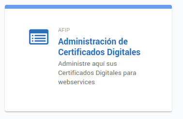 Configurar Facturación Electrónica Argentina - Responsable Inscripto